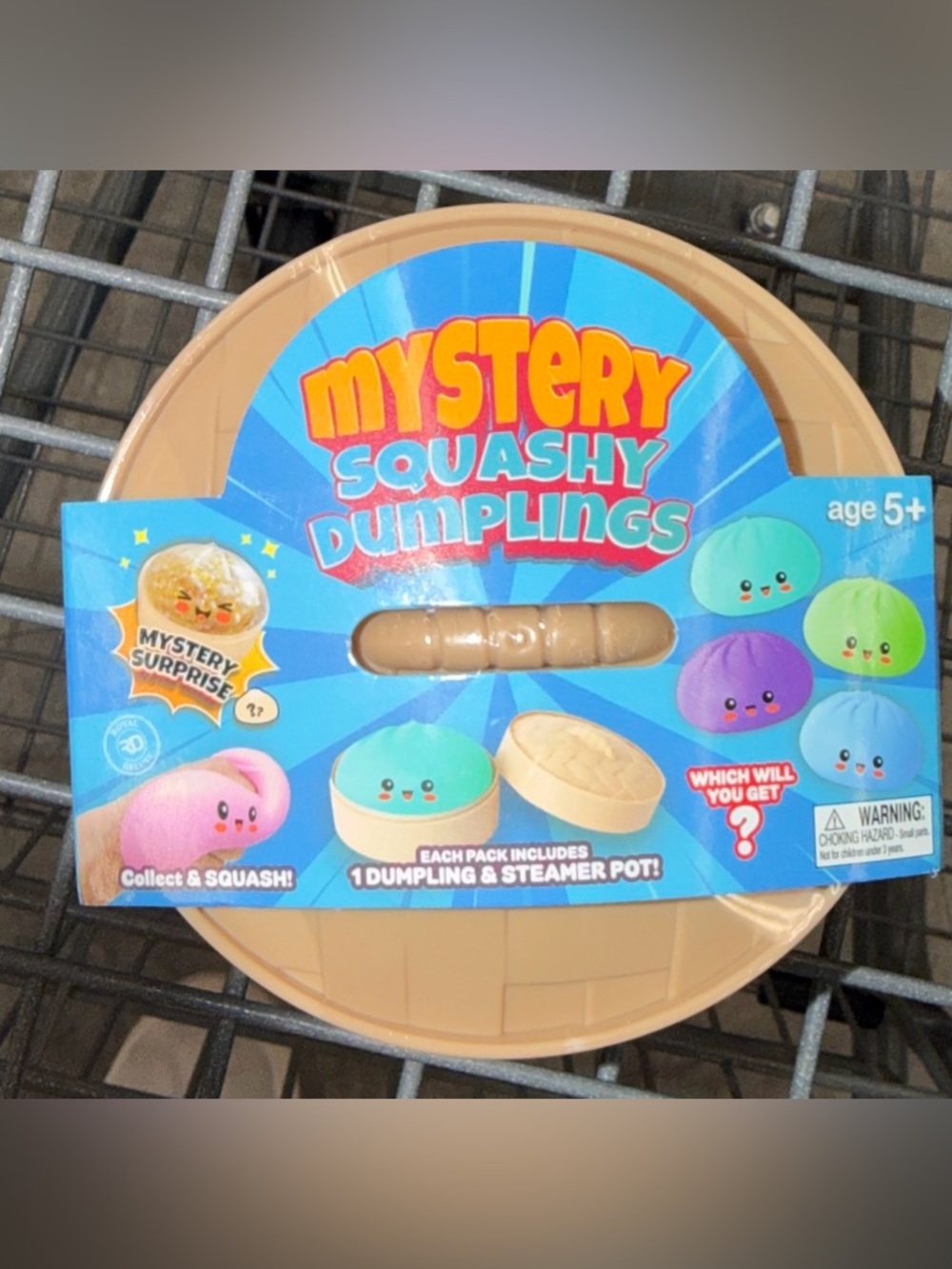 1 Mystery Squishy Bun Mystery Dumpling And Steamer Pot NIB